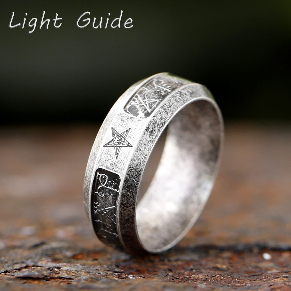 Signet Ring Men - 2024 New Vintage Ring Lucifer Satan
