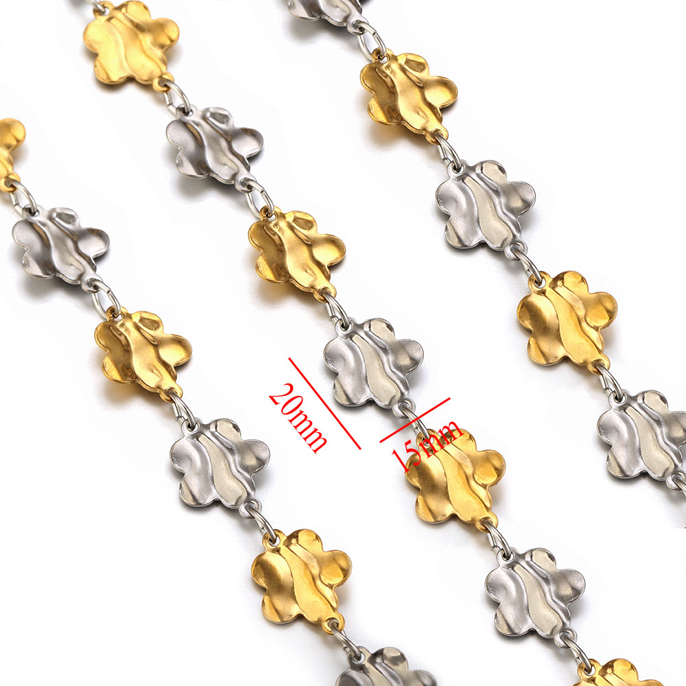 1M Stainless Steel Two-Tone Ch - đánh giá và giá Men Accessories Chain And Bracelet