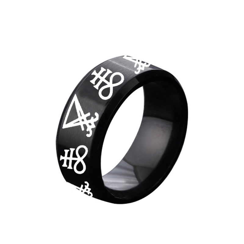Vintage Gothic Lucifer Seal of - đánh giá và giá Signet Ring Men