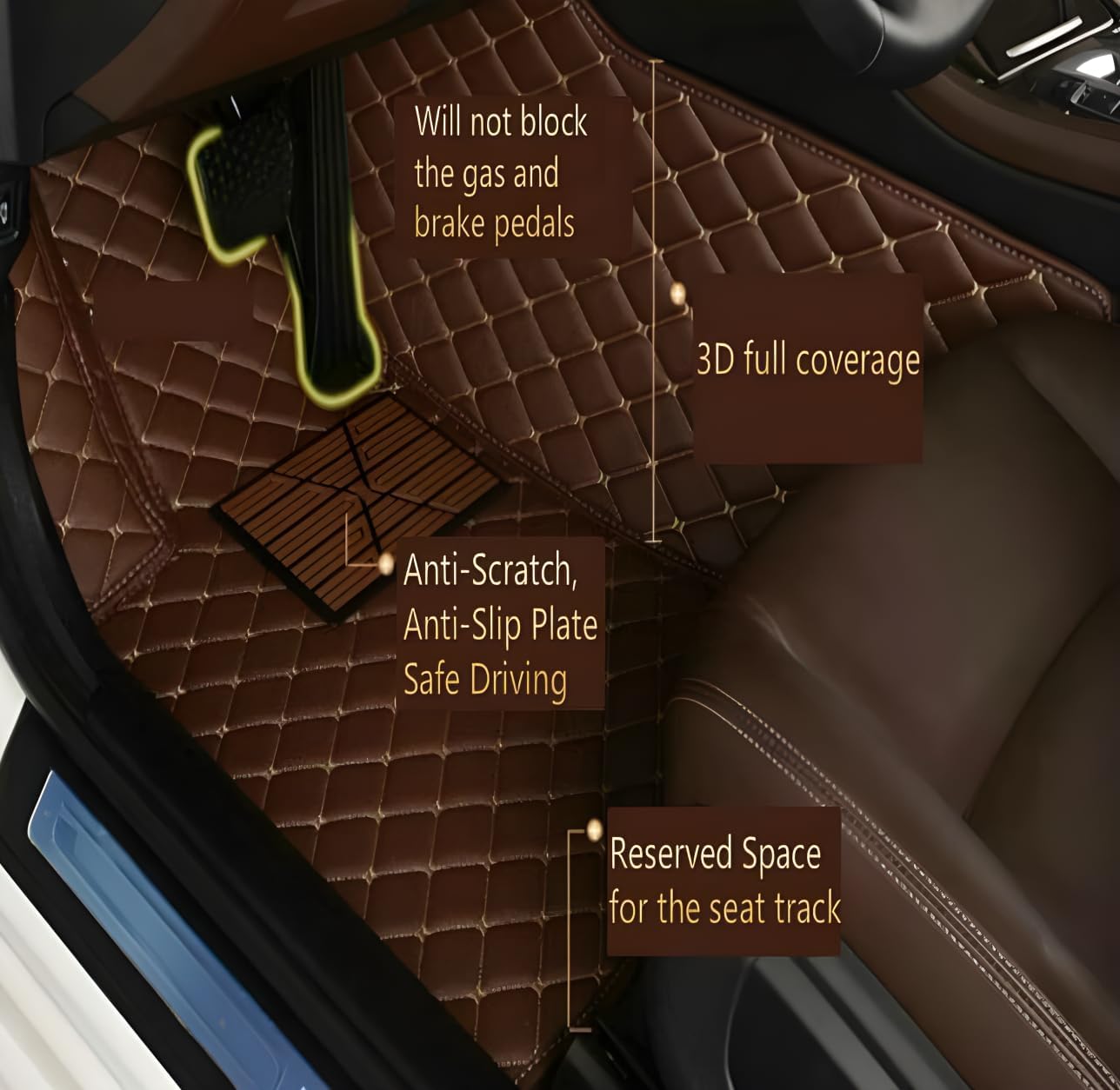 Custom Car Floor Mats Fit For  - đánh giá và giá Men Accessories Bd