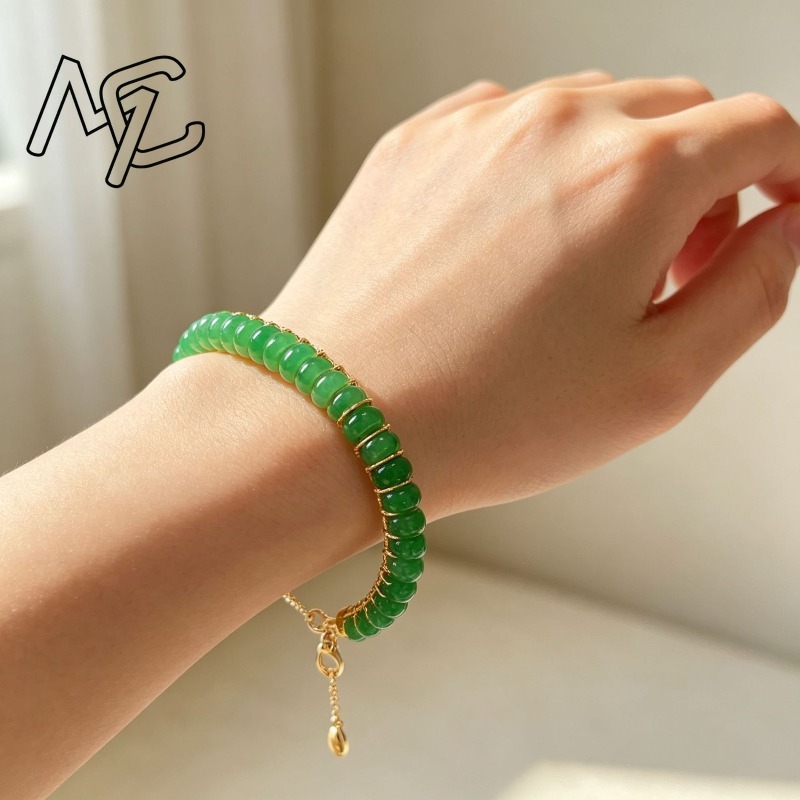 Natural Dry Blue Jade Abacus B - đánh giá và giá Bead Bracelet Men