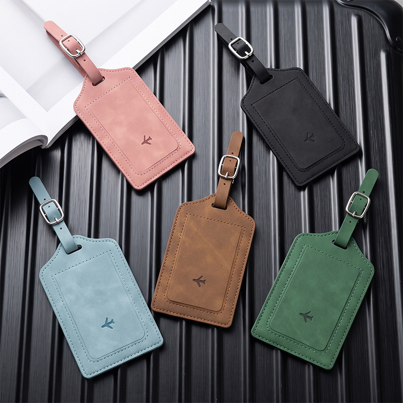 1PC PU Leather Luggage Tag Wom - đánh giá và giá Men'S Accessories Travel Bag