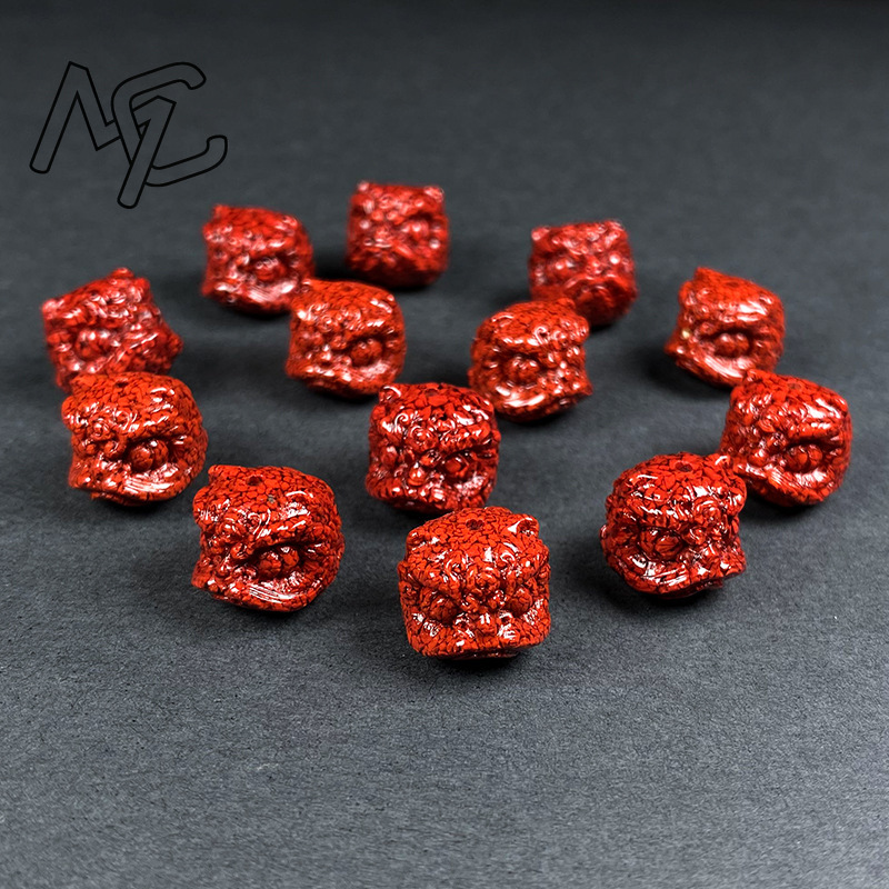 10pc Natural Cinnabar Crystal  - đánh giá và giá Bead Bracelet Men